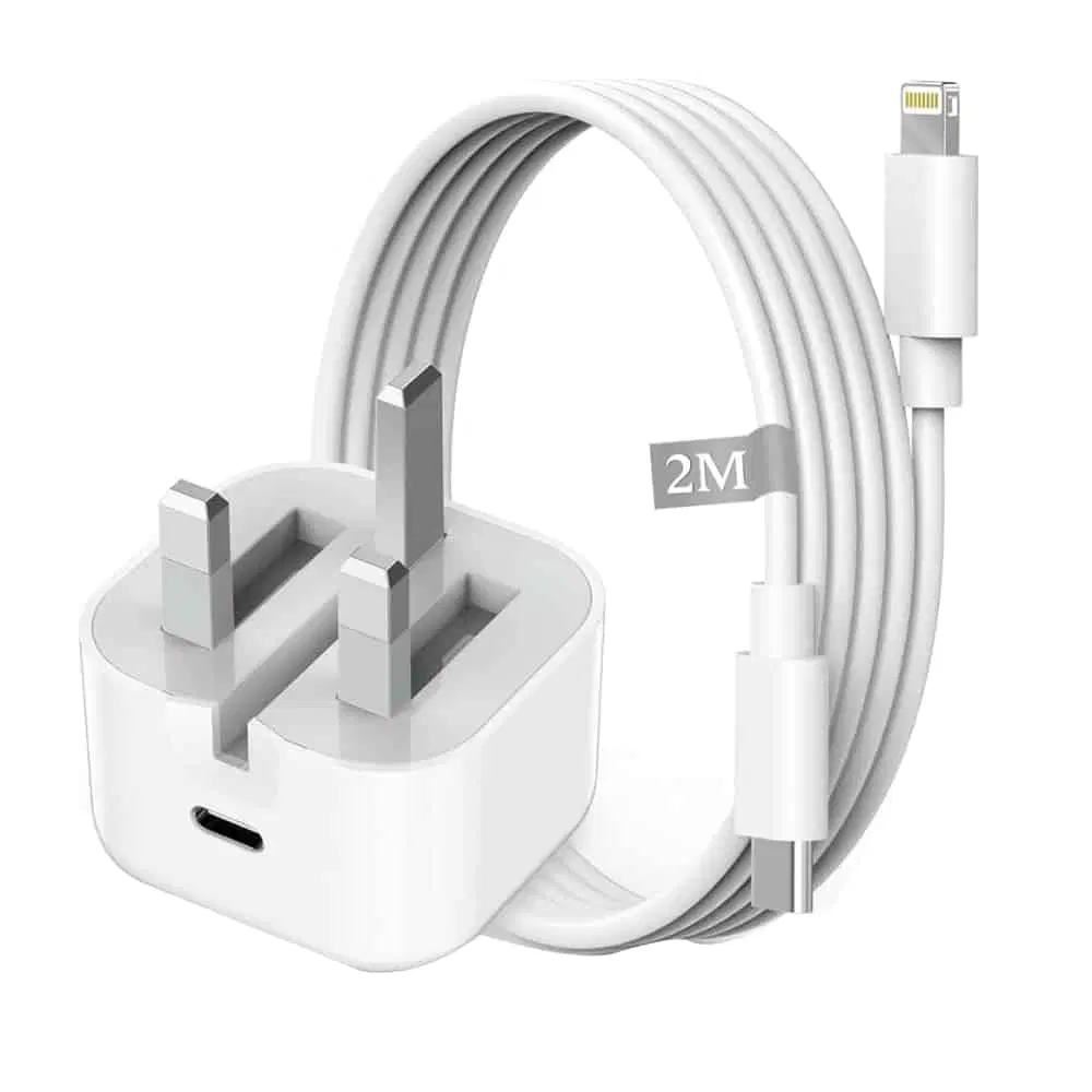 Original Iphone charger 20W + 2m USB-C to Lightning